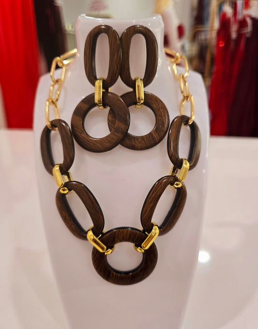 Collar con pantallas