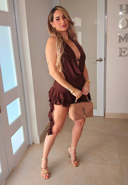 Karol" Romper Dress