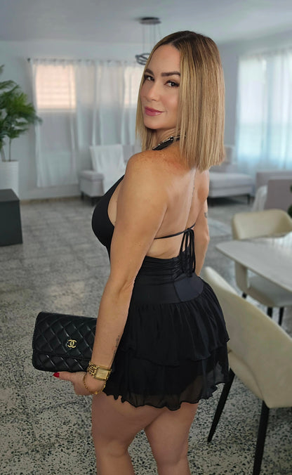 Shine" Romper Dress