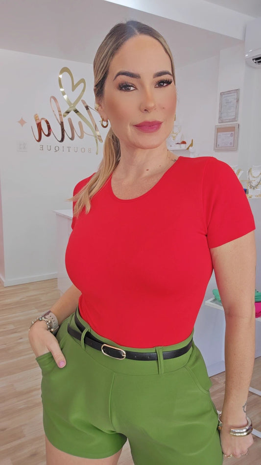 Red Basic Top