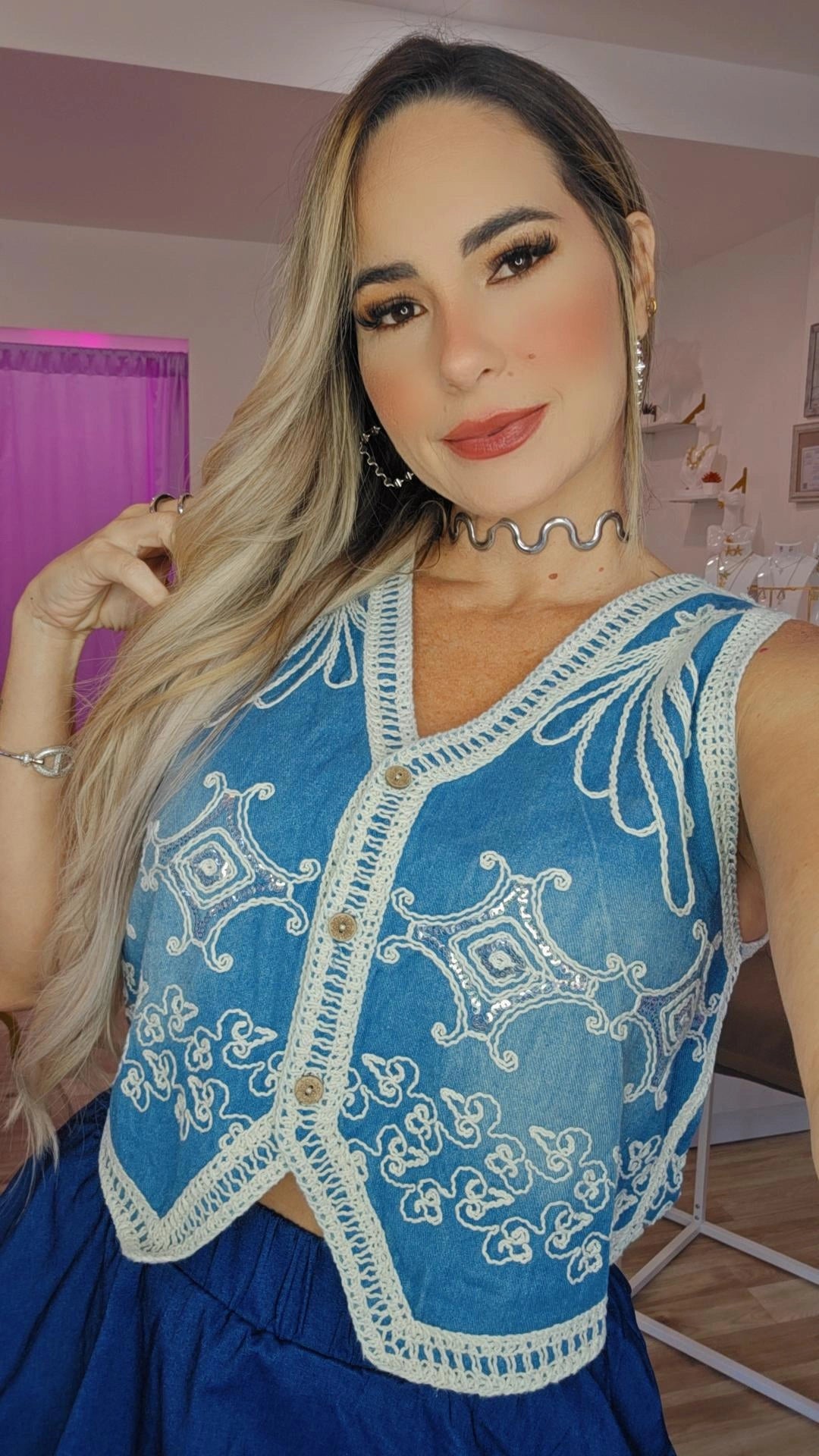 Denim Vest