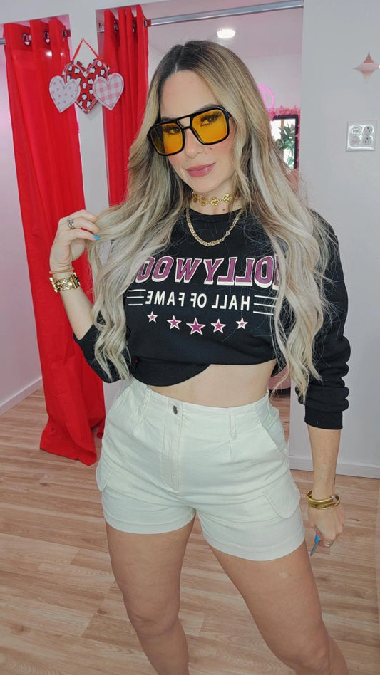 Hollywood Black Sweater