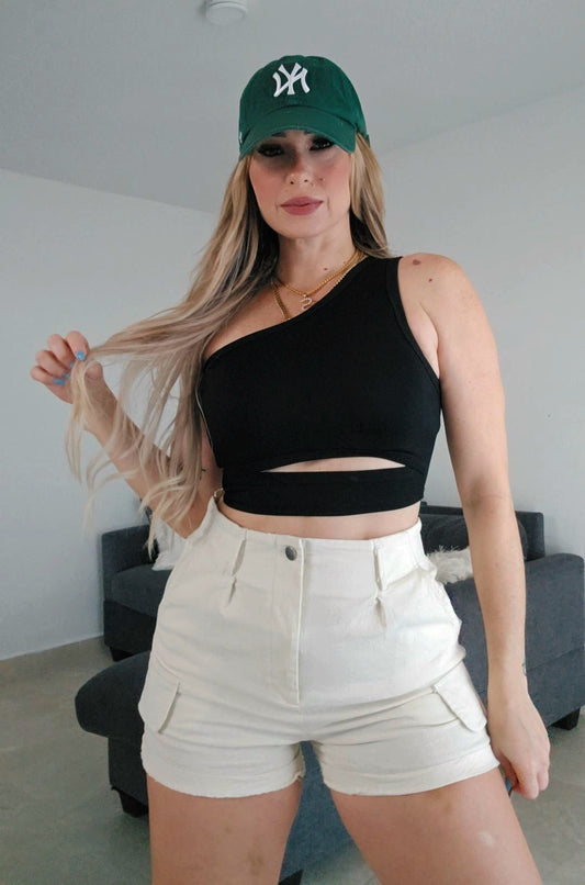 Alejandra" Basic Tops en (4 colores)