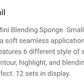 Blending Sponge