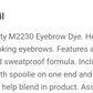 Eyebrows WaterProof Dye