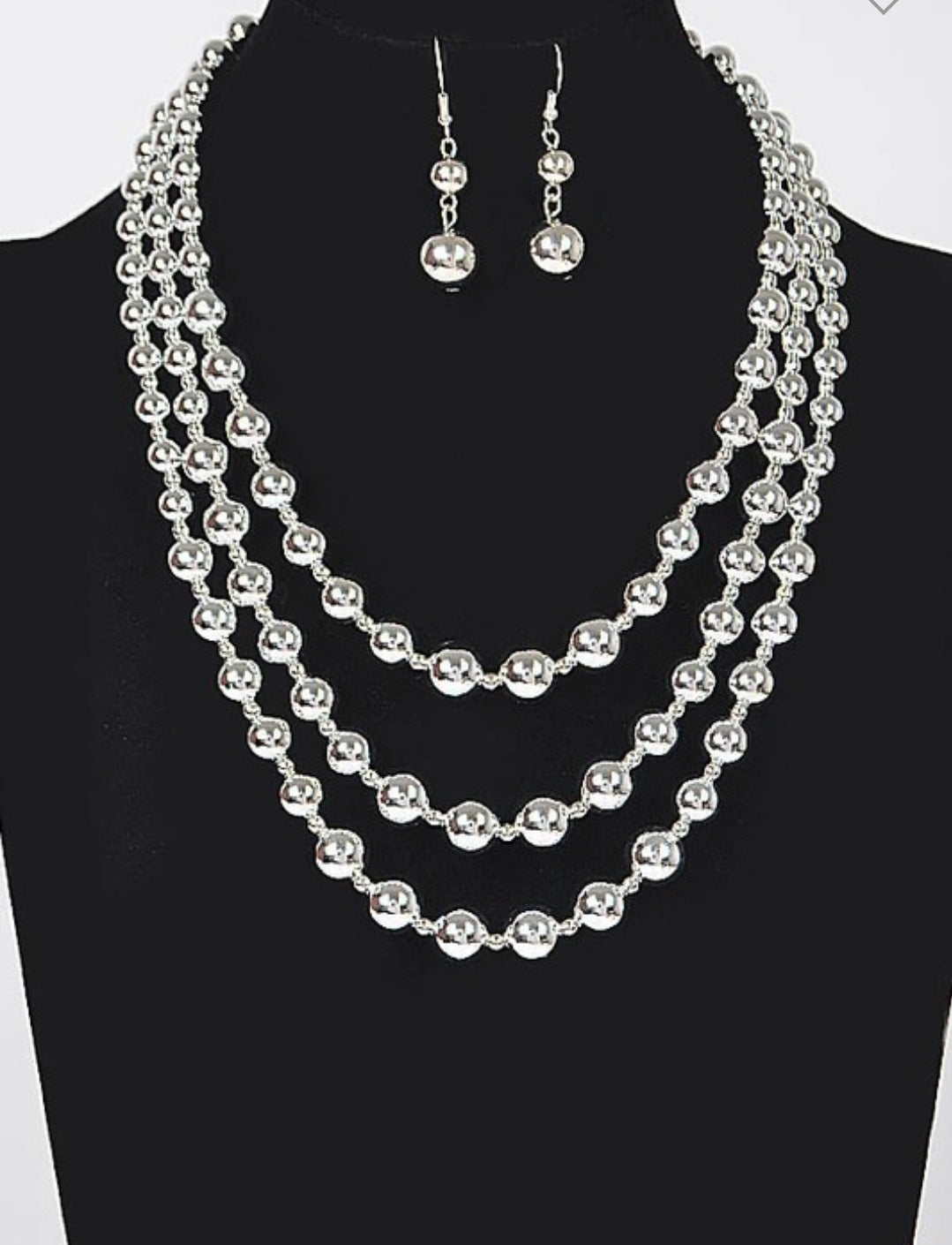 Ball Necklace Set