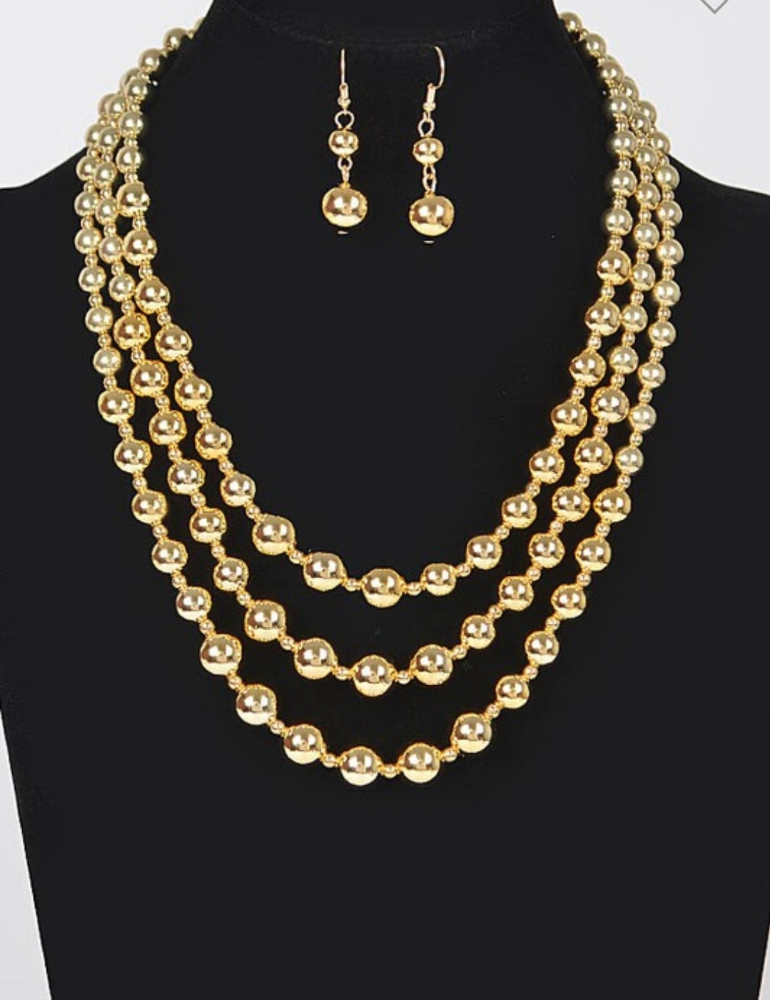 Ball Necklace Set