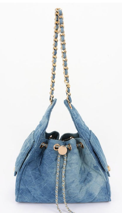 Denim Shoulder Bag