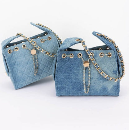 Denim Shoulder Bag