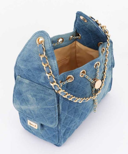 Denim Shoulder Bag