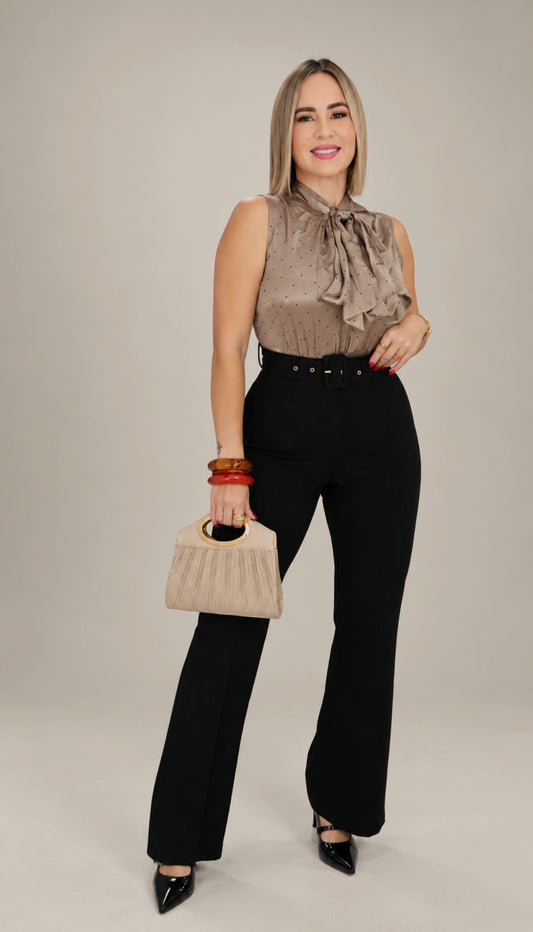Fashion Polka Jumspuit