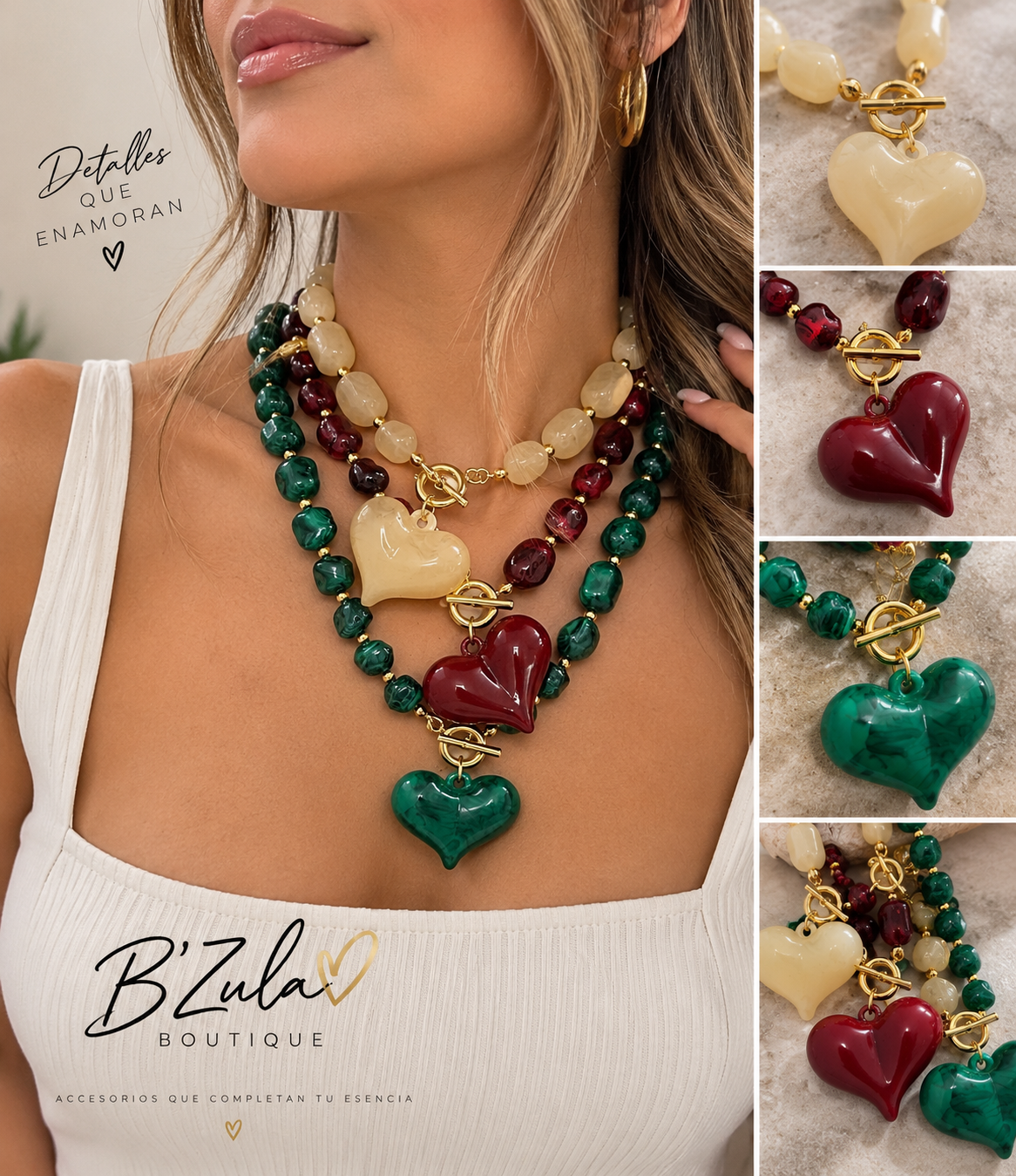 Hearts Necklace