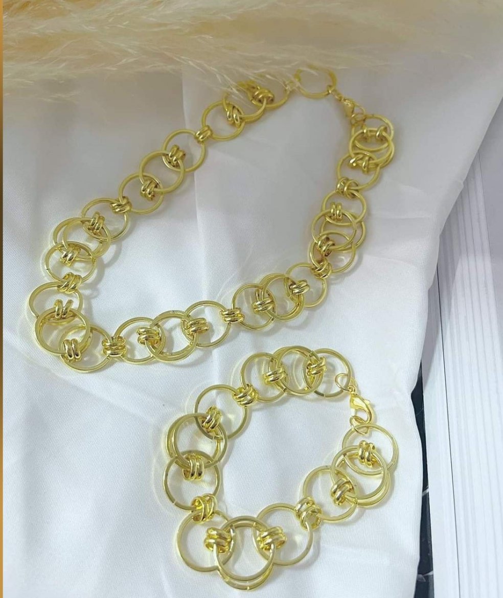 Gold Jewelry Set